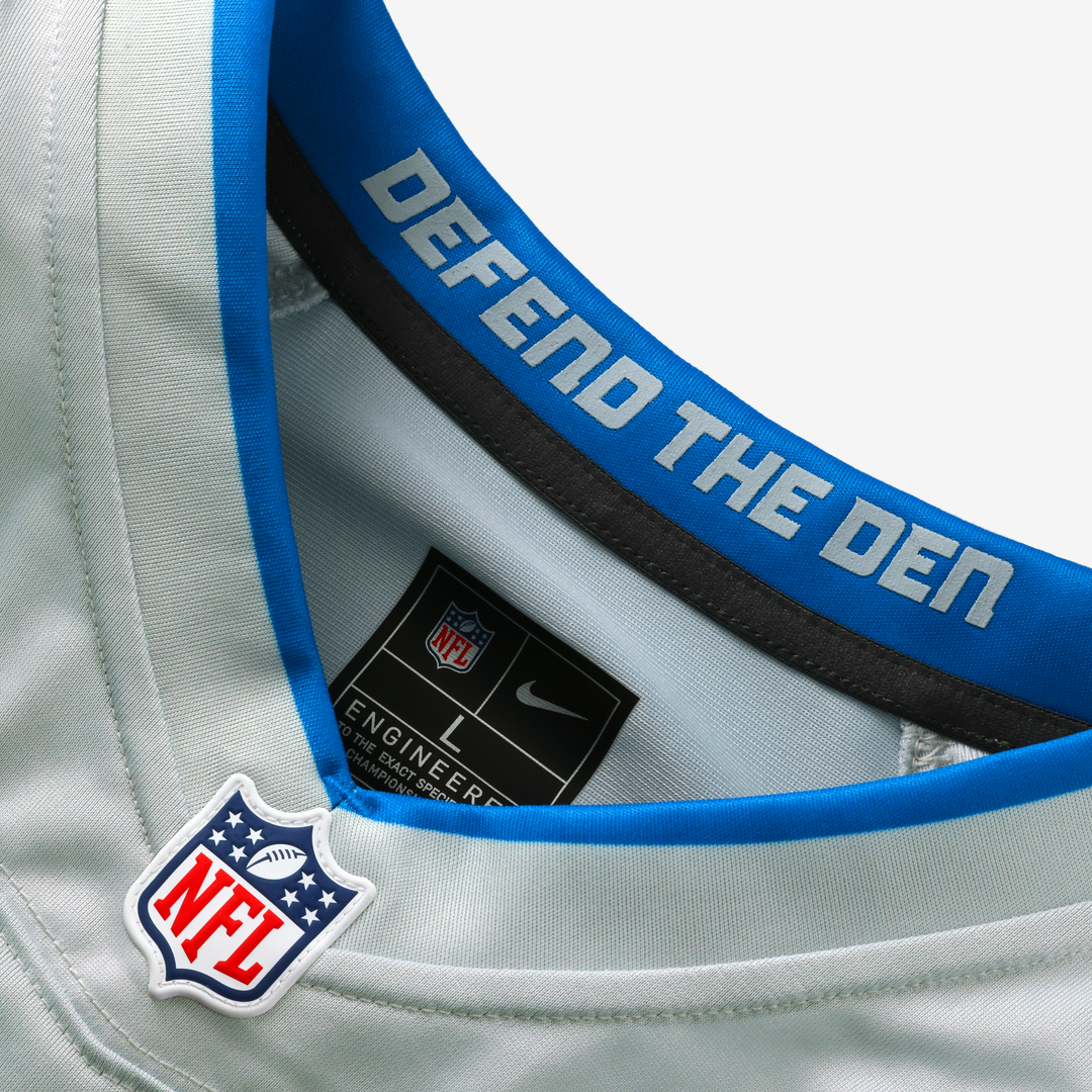 Jack Campbell Detroit Lions 2026 Rivalries Collection Game Jersey - Silver