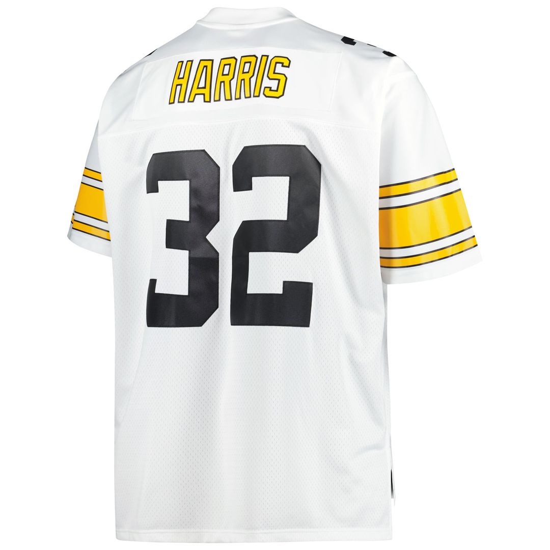 Franco Harris Pittsburgh Steelers Big & Tall 1976 Legacy Jersey - Black