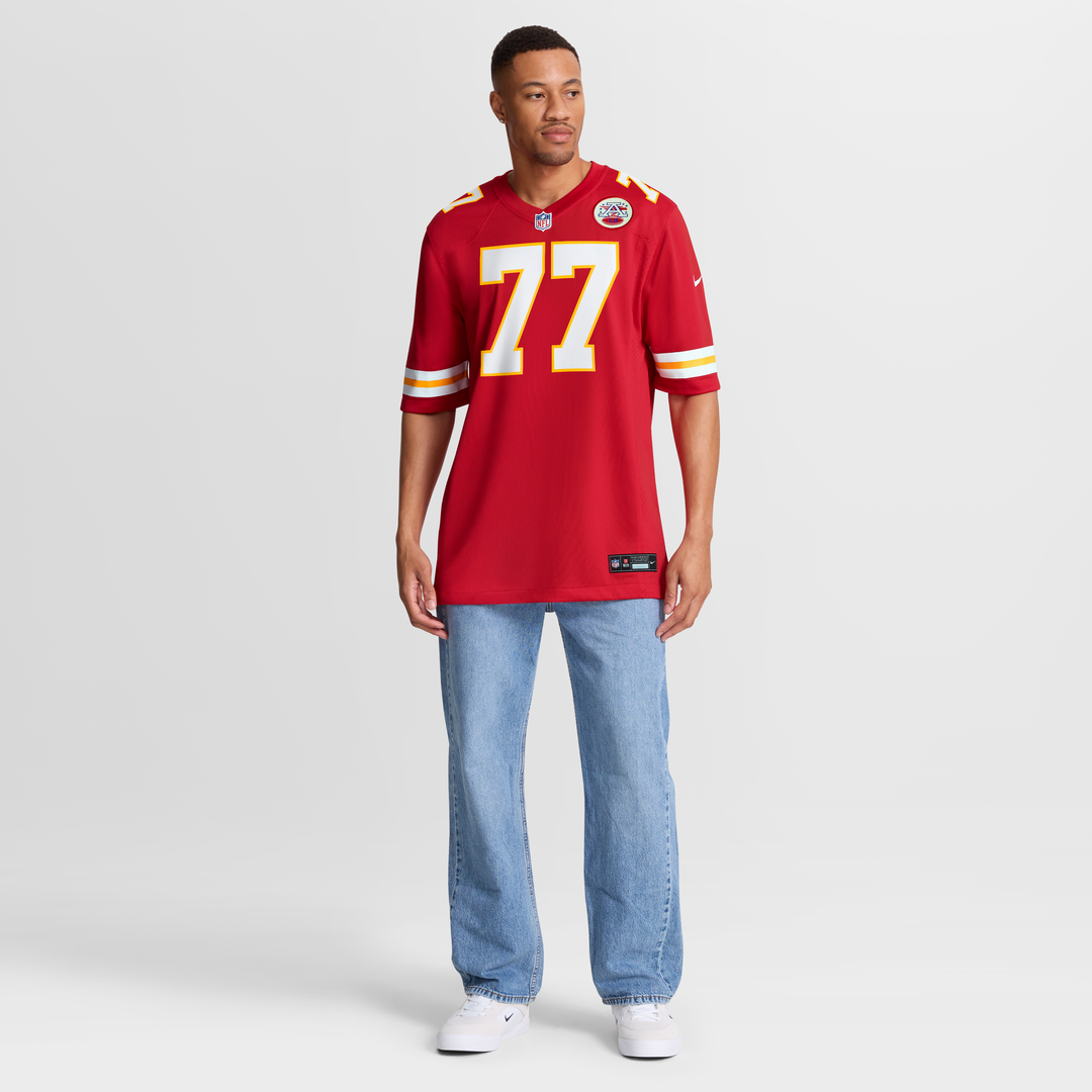 Jaylon Moore Kansas City Chiefs Game Jersey - Red