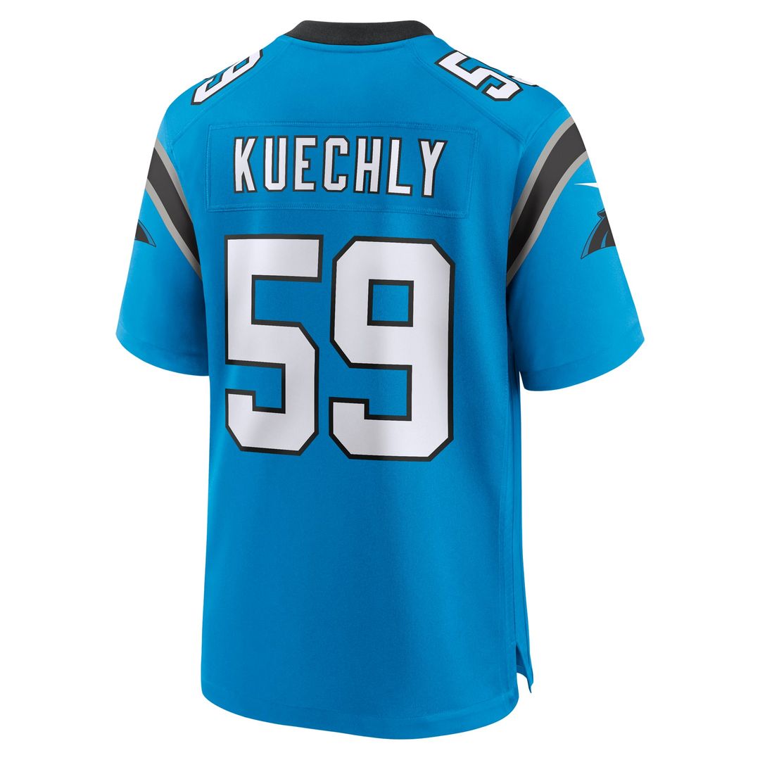 Luke Kuechly Carolina Panthers Game Jersey - Black