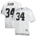 Bo Jackson Las Vegas Raiders Big & Tall 1988 Replica Jersey - White