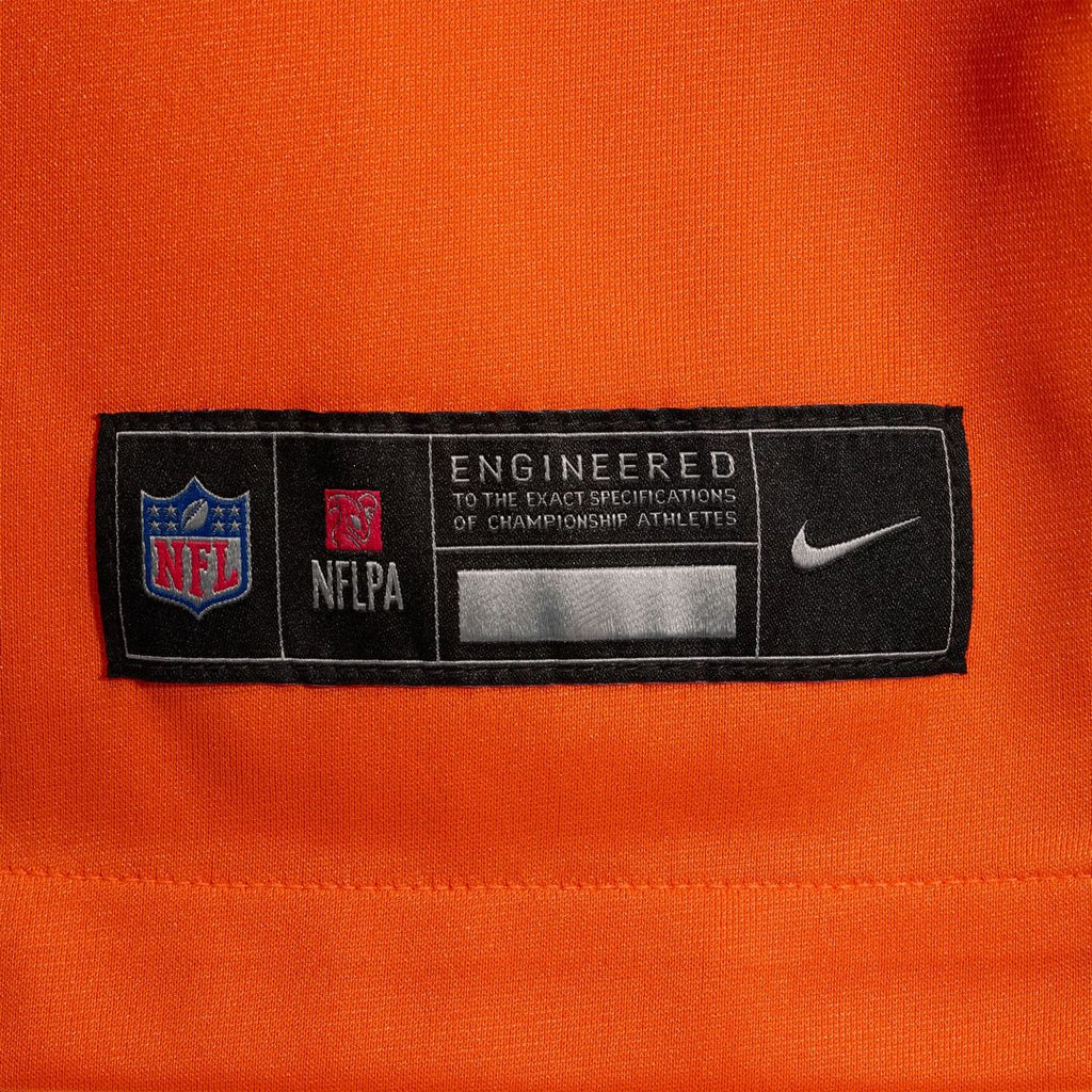 Sai'vion Jones Denver Broncos Game Jersey - Orange