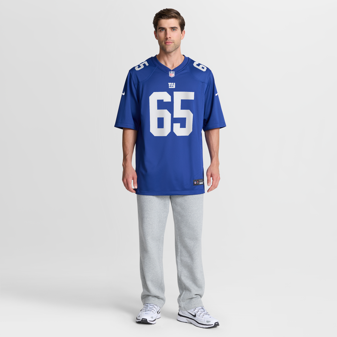 Francis Mauigoa New York Giants Game Jersey - Royal Blue