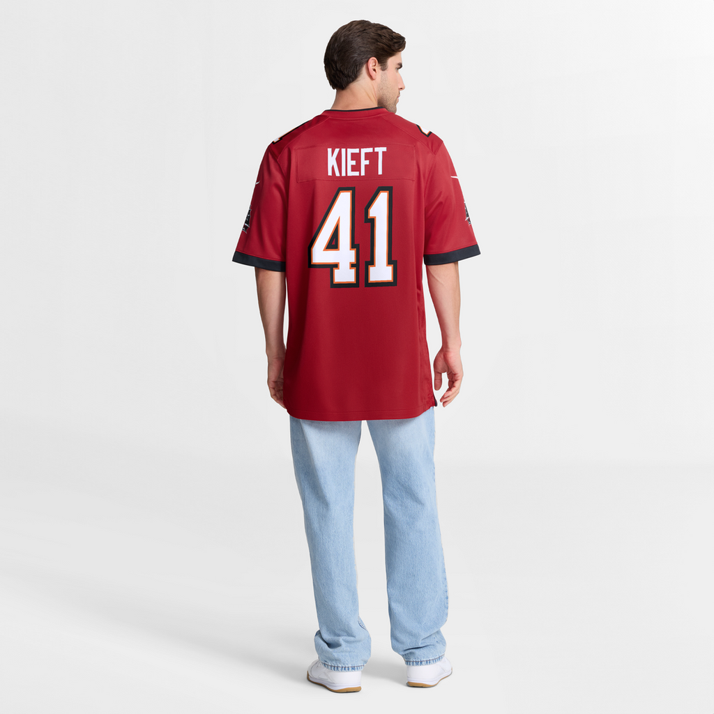 Ko Kieft Tampa Bay Buccaneers Game Jersey - Red