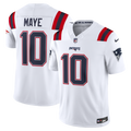 Drake Maye New England Patriots Vapor F.U.S.E. Stitched Limited Jersey - White