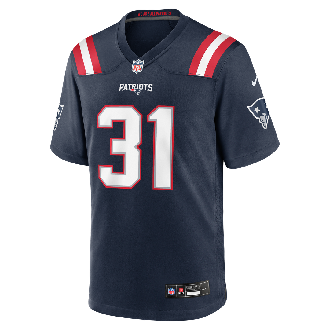 Kevin Byard III New England Patriots Game Jersey - Navy