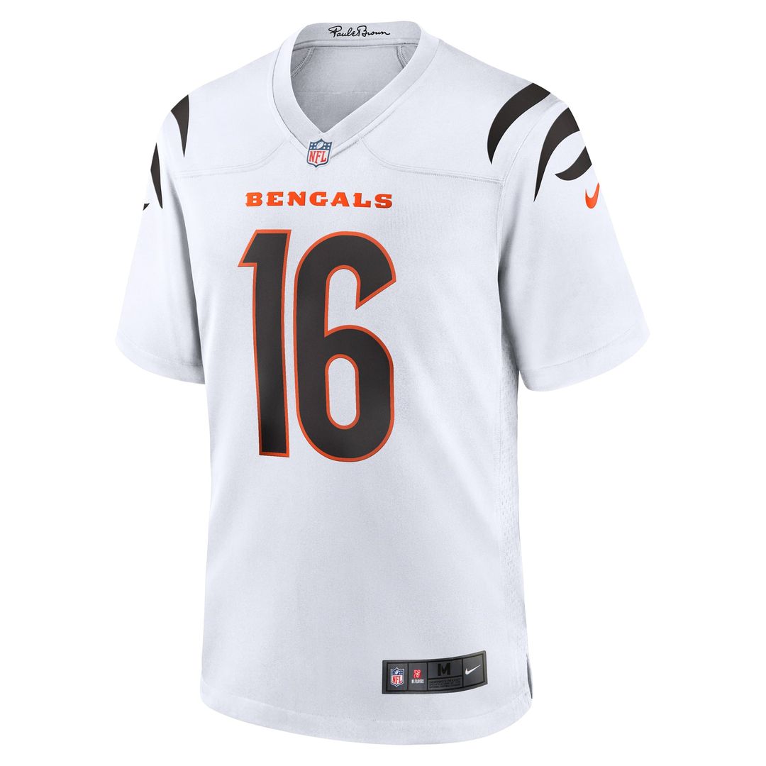 Joe Flacco Cincinnati Bengals Alternate Game Jersey - Orange