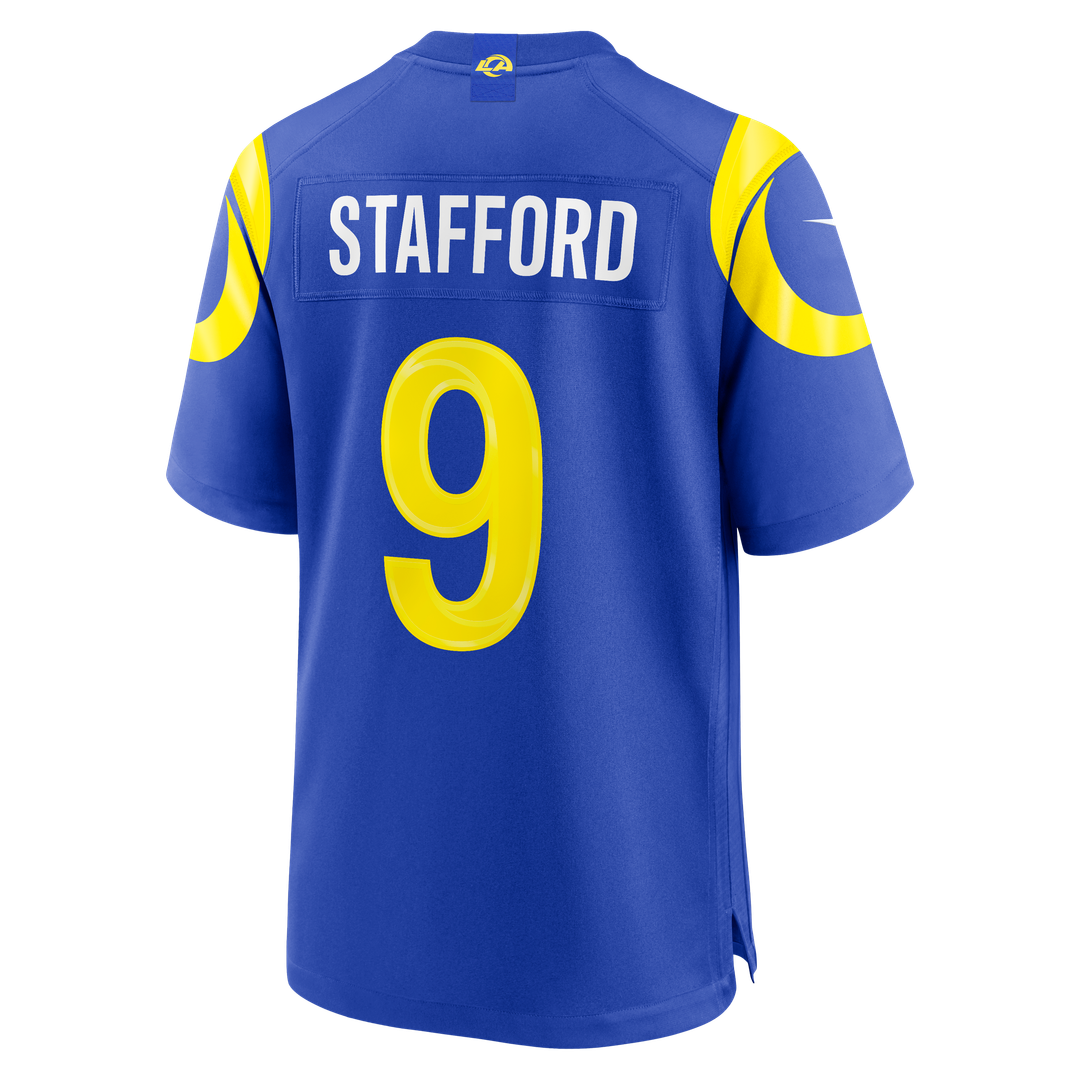 Matthew Stafford Los Angeles Rams White Game Jersey - White