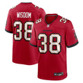 Rashad Wisdom Tampa Bay Buccaneers Game Jersey - Red