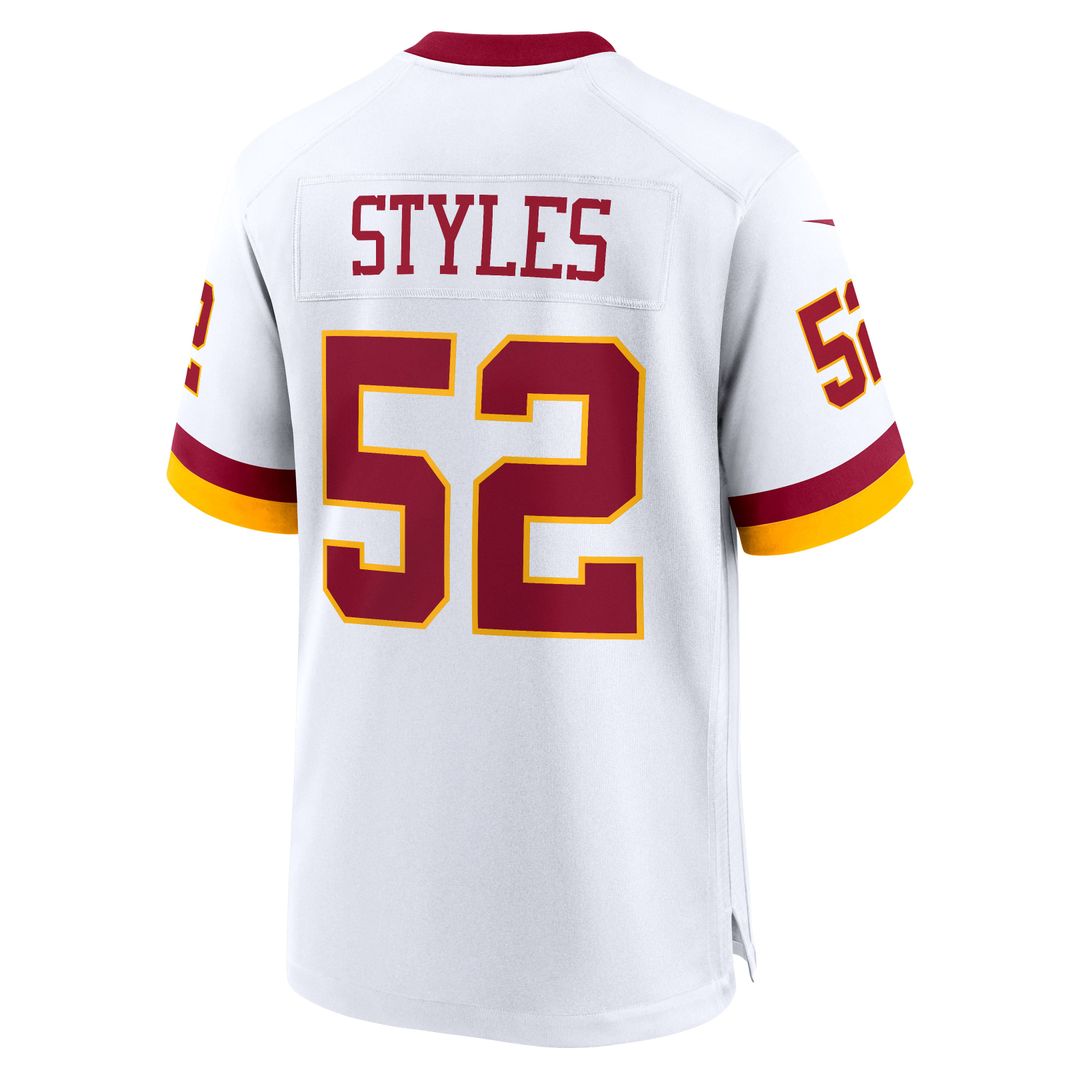 Sonny Styles Washington Commanders Game Jersey - Burgundy