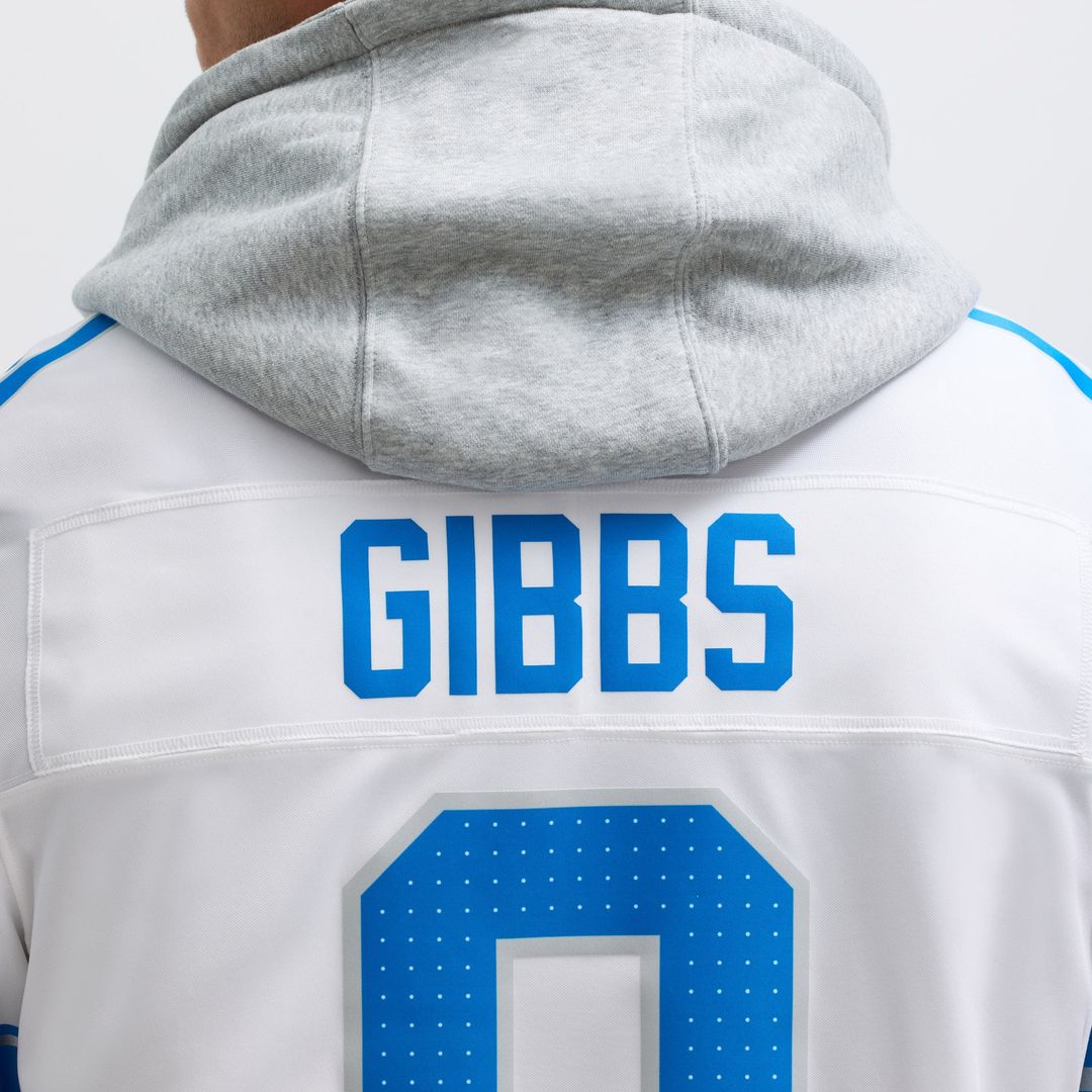 Jahmyr Gibbs Detroit Lions Vapor F.U.S.E. Limited Jersey - White