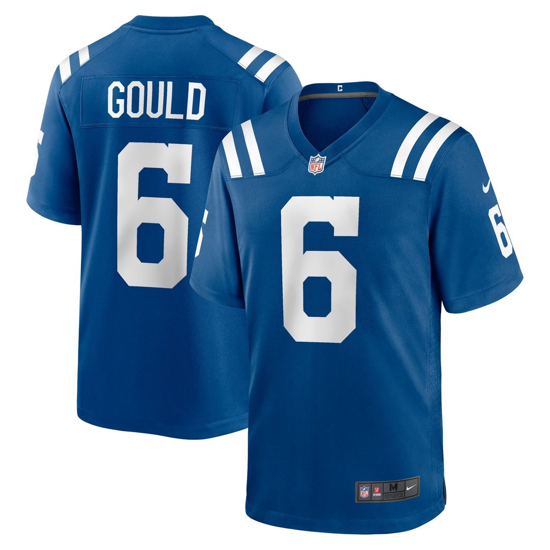 Anthony Gould Indianapolis Colts Game Jersey - Royal Blue