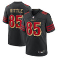 George Kittle San Francisco 49ers Rivalries Collection Game Jersey - Black