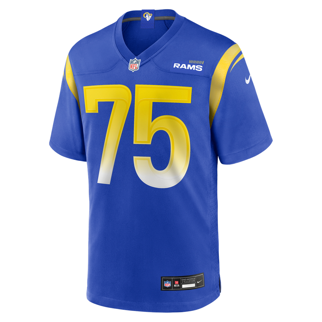 Deacon Jones Los Angeles Rams Game Jersey - Royal Blue