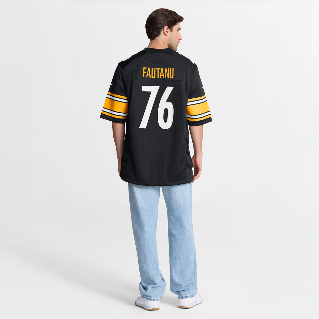 Troy Fautanu Pittsburgh Steelers Game Jersey - Black