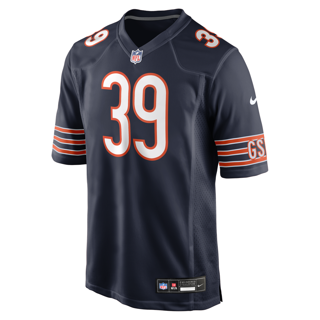 Josh Blackwell Chicago Bears Game Jersey - Navy
