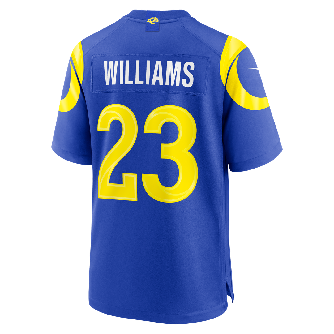 Kyren Williams Los Angeles Rams Game Jersey - Royal Blue