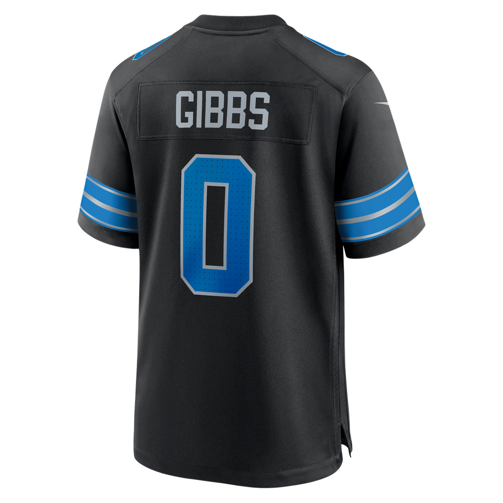 Jahmyr Gibbs Detroit Lions Game Jersey - Blue