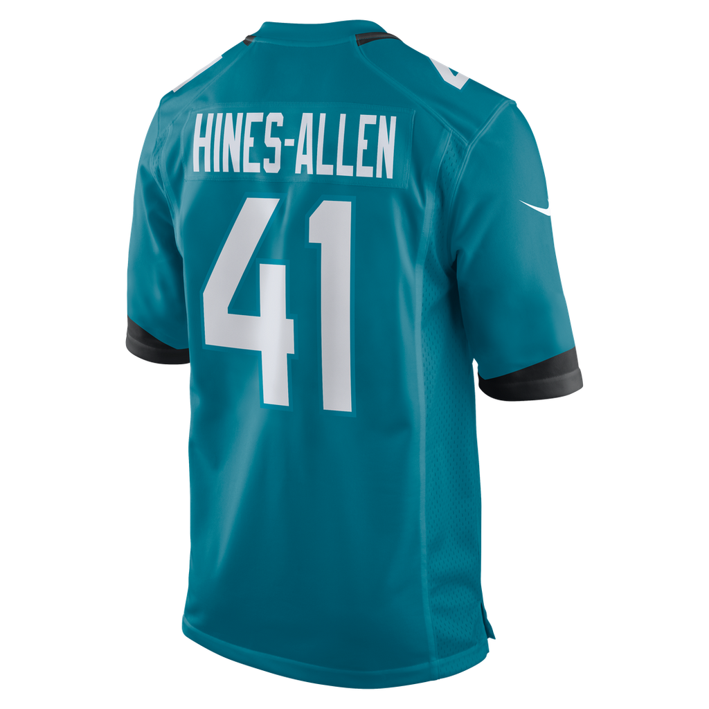 Josh Hines-Allen Jacksonville Jaguars Game Jersey - Teal