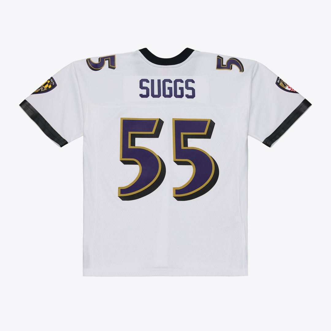 Terrell Suggs Baltimore Ravens 2003 Legacy Replica Jersey - Purple