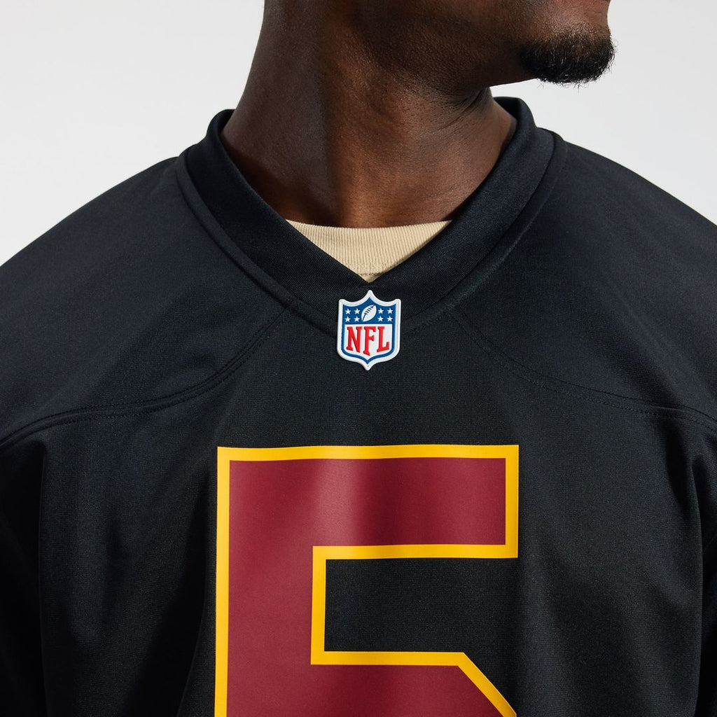 Hail Raiser Jayden Daniels Washington Commanders Alternate Game Jersey - Black