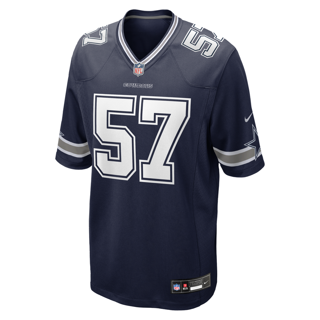 Malachi Lawrence Dallas Cowboys Game Jersey - Navy