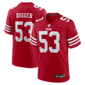 Jaden Dugger III San Francisco 49ers Game Jersey - Scarlet