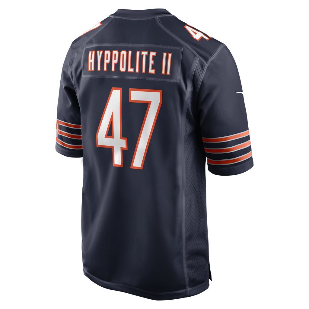 Ruben Hyppolite II Chicago Bears Game Jersey - Navy