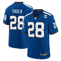 Marshall Faulk Indianapolis Colts Alternate Game Jersey - Blue