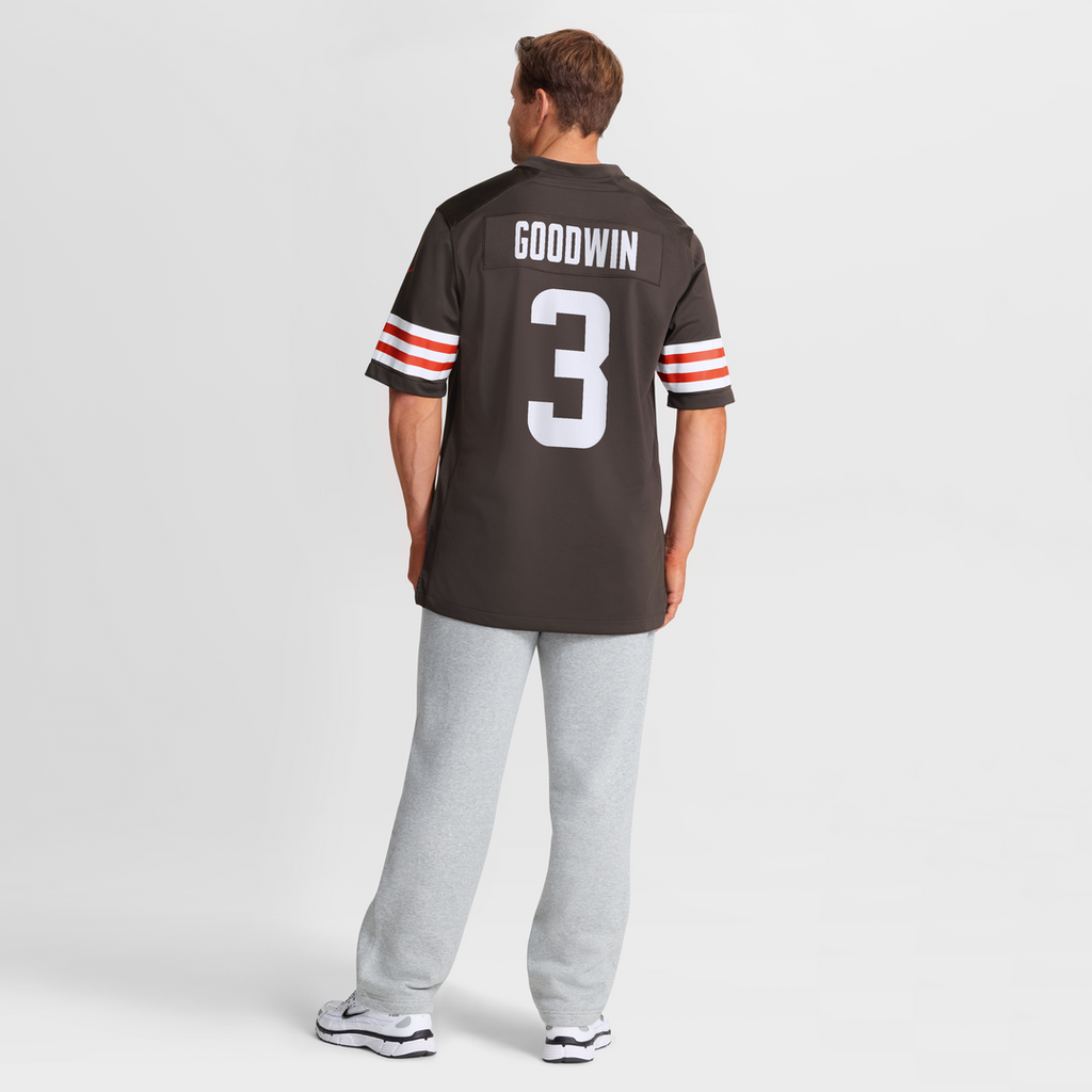 Marquise Goodwin Cleveland Browns Game Jersey - Brown