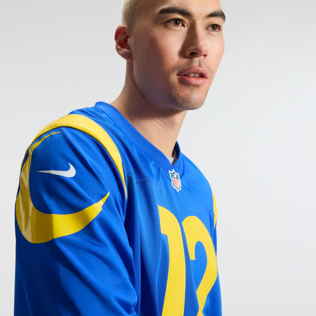 Puka Nacua Los Angeles Rams White Game Jersey - White