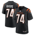 Jalen Rivers Cincinnati Bengals Game Jersey - Black