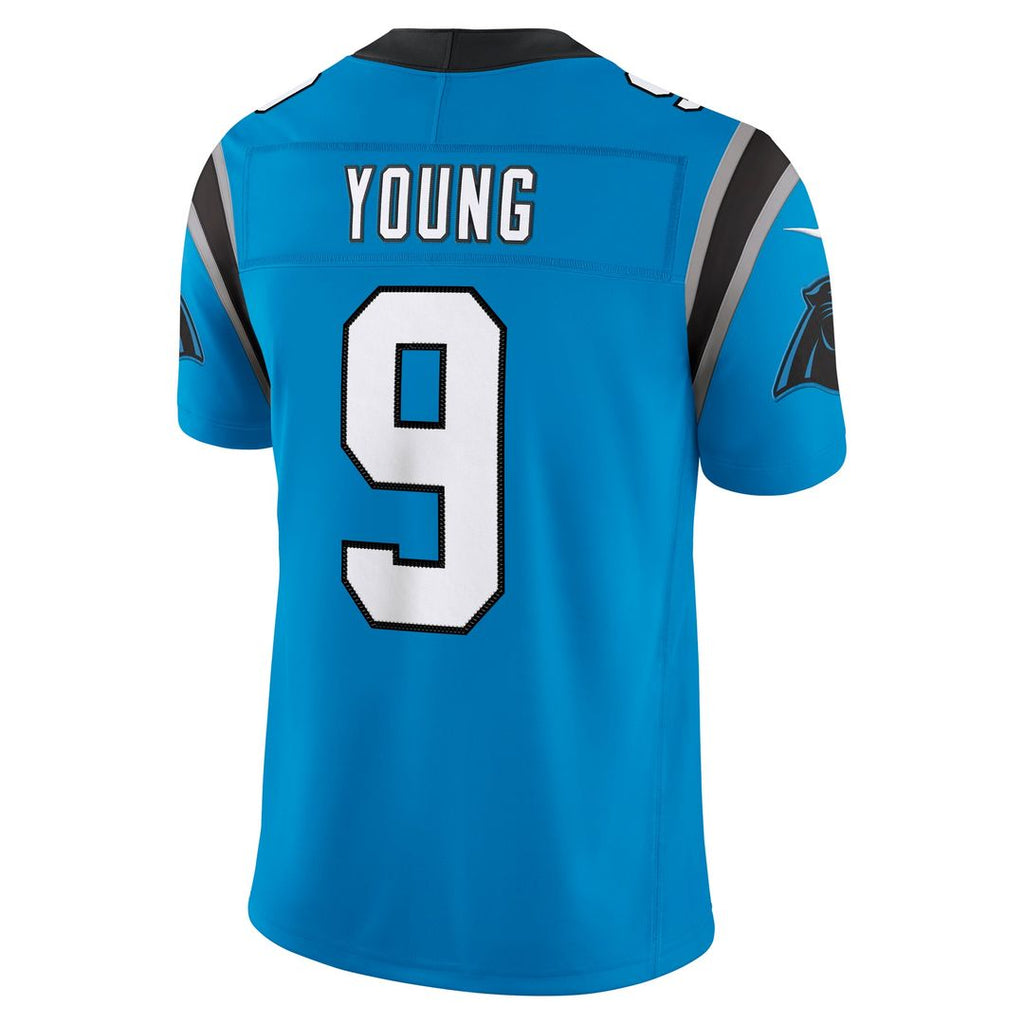 Bryce Young Carolina Panthers Alternate Vapor F.U.S.E. Stitched Limited Jersey - Blue