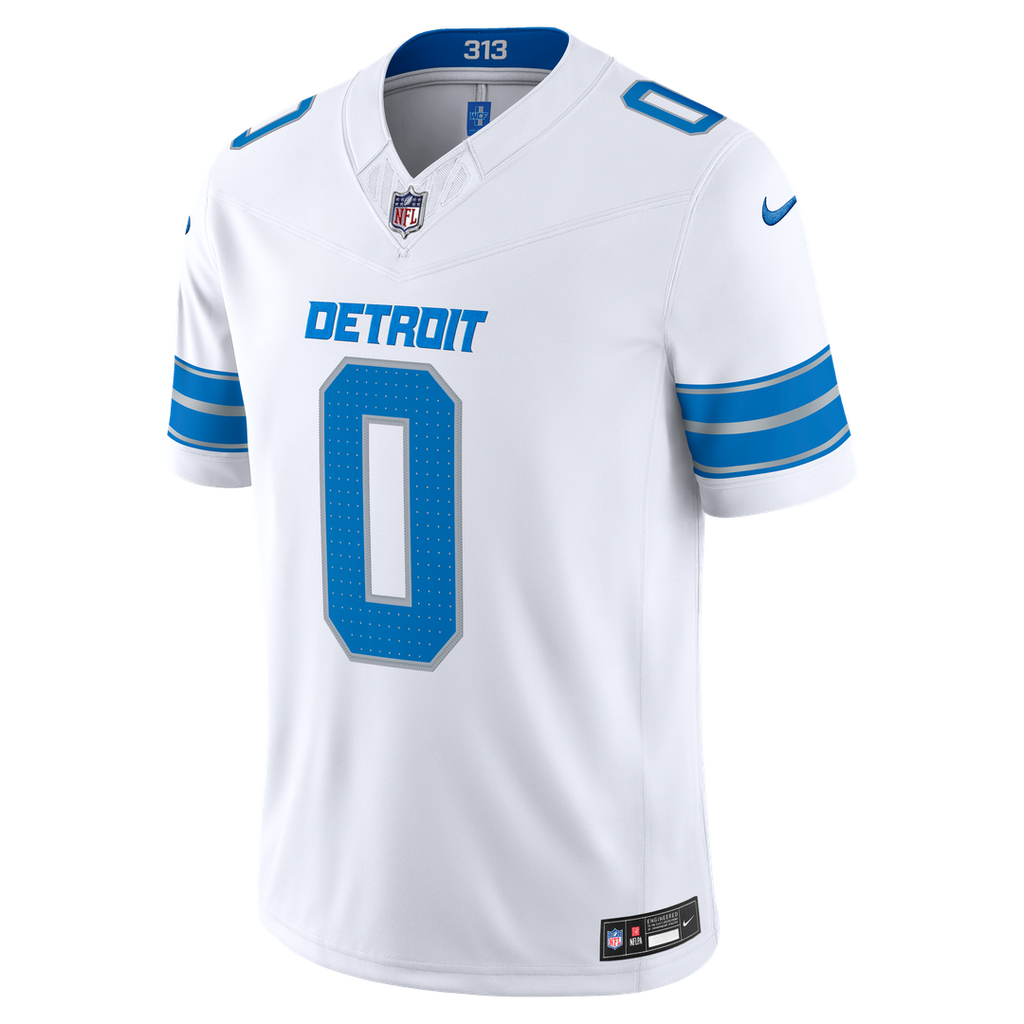 Jahmyr Gibbs Detroit Lions Alternate Vapor F.U.S.E. Stitched Limited Jersey - Black