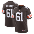 Chris Williams Cleveland Browns Game Jersey - Brown