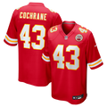 Jack Cochrane Kansas City Chiefs Game Jersey - Red