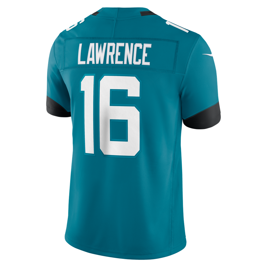 Trevor Lawrence Jacksonville Jaguars Vapor F.U.S.E. Stitched Limited Jersey - Teal