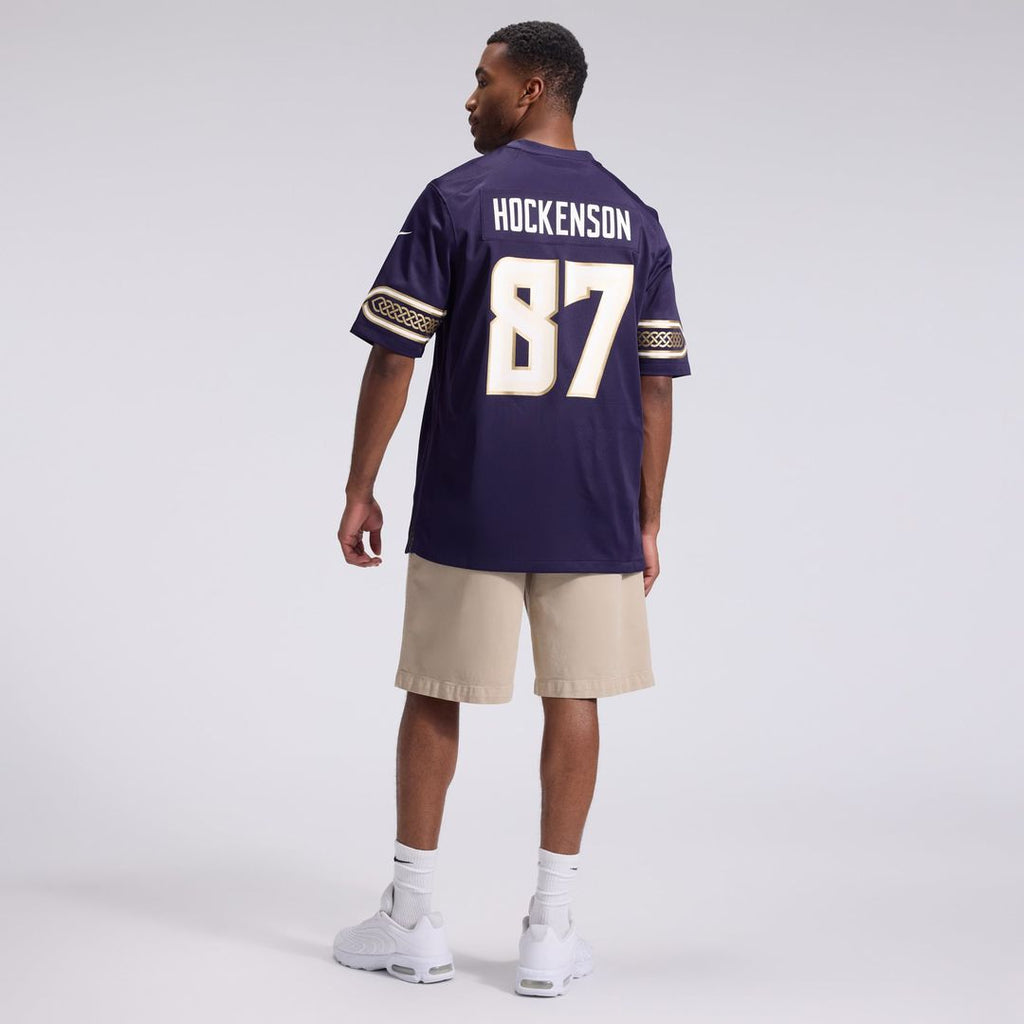 T.J. Hockenson Minnesota Vikings 2026 Rivalries Collection Game Jersey - Purple