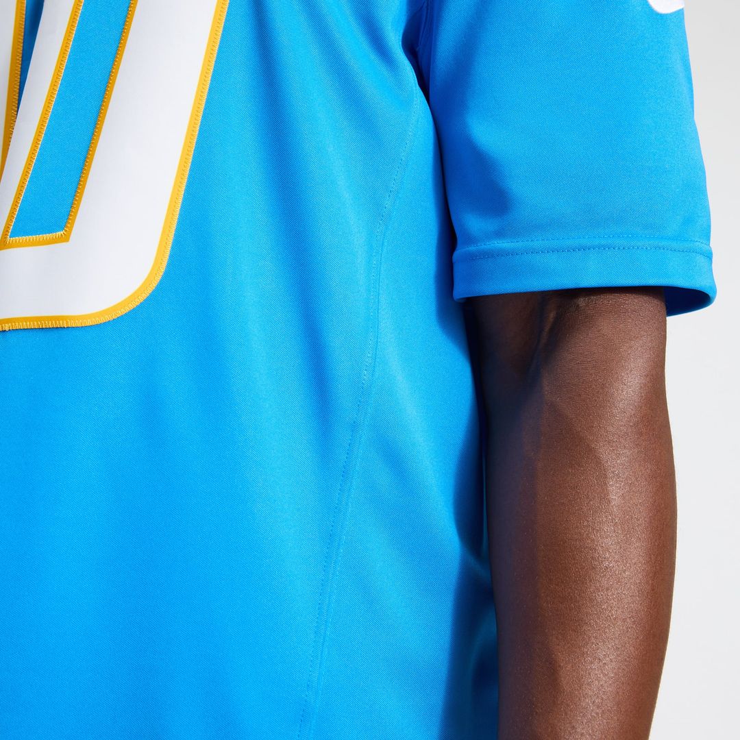 Justin Herbert Los Angeles Chargers Vapor F.U.S.E. Stitched Limited Jersey - Powder Blue