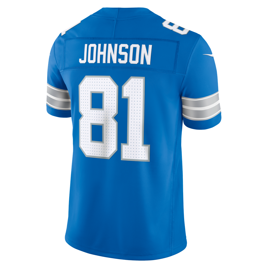 Calvin Johnson Detroit Lions Alternate Vapor F.U.S.E. Stitched Retired Limited Jersey - Black