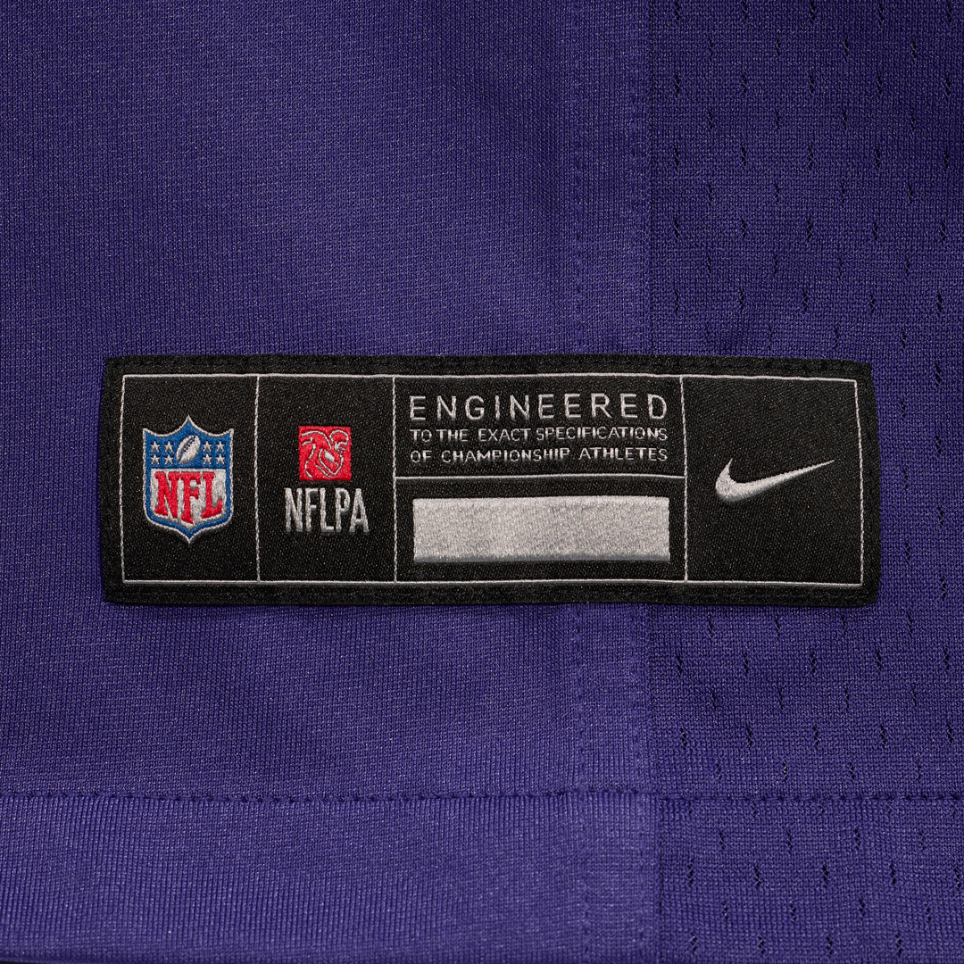 Taven Bryan Baltimore Ravens Game Jersey - Purple