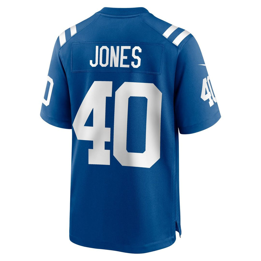 Jaylon Jones Indianapolis Colts Game Jersey - Royal Blue