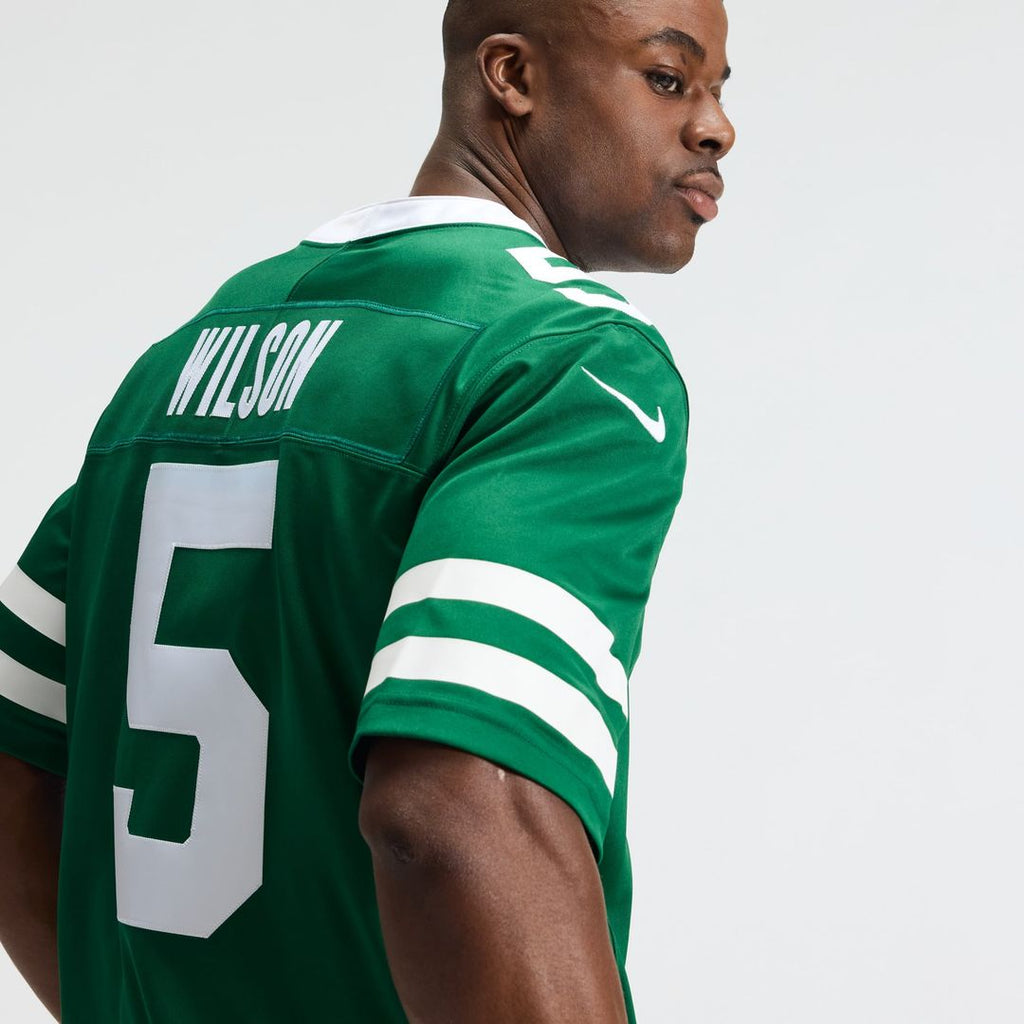 Garrett Wilson New York Jets Vapor F.U.S.E. Stitched Limited Jersey - Legacy Green