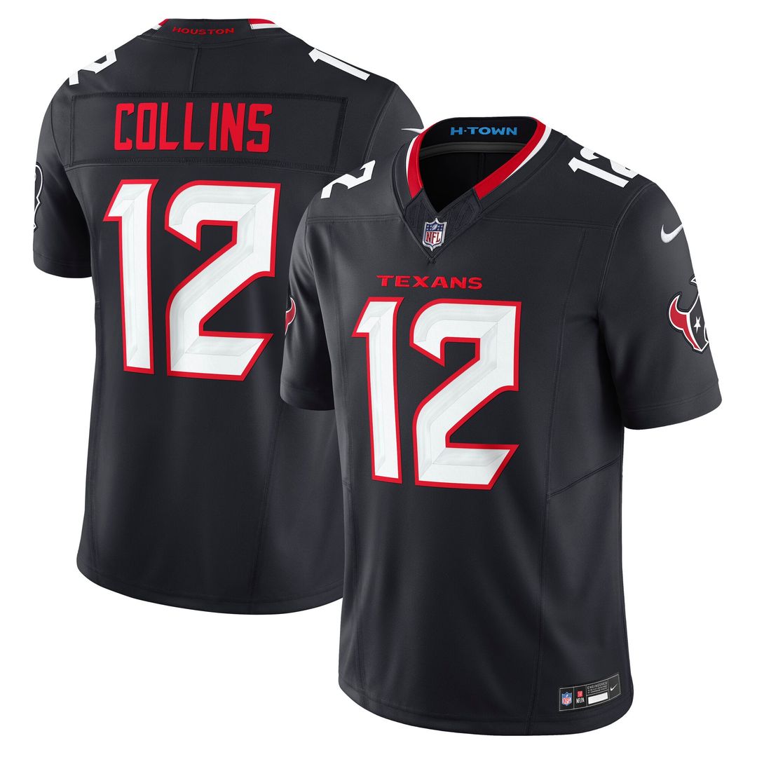 Nico Collins Houston Texans Vapor F.U.S.E. Limited Jersey - Navy