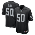 Segun Olubi Las Vegas Raiders Game Jersey - Black