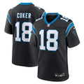 Jalen Coker Carolina Panthers Game Jersey - Black
