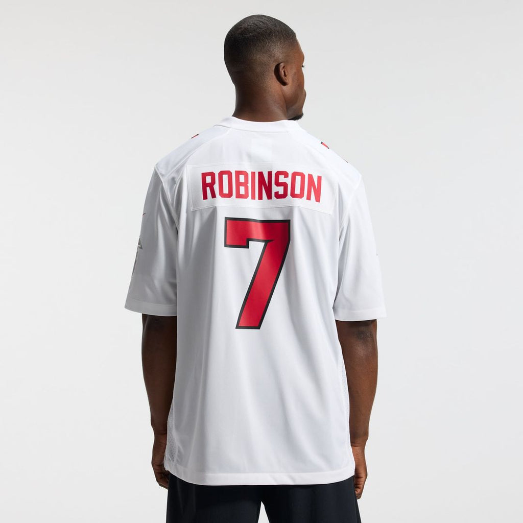 Bijan Robinson Atlanta Falcons Game Jersey - White