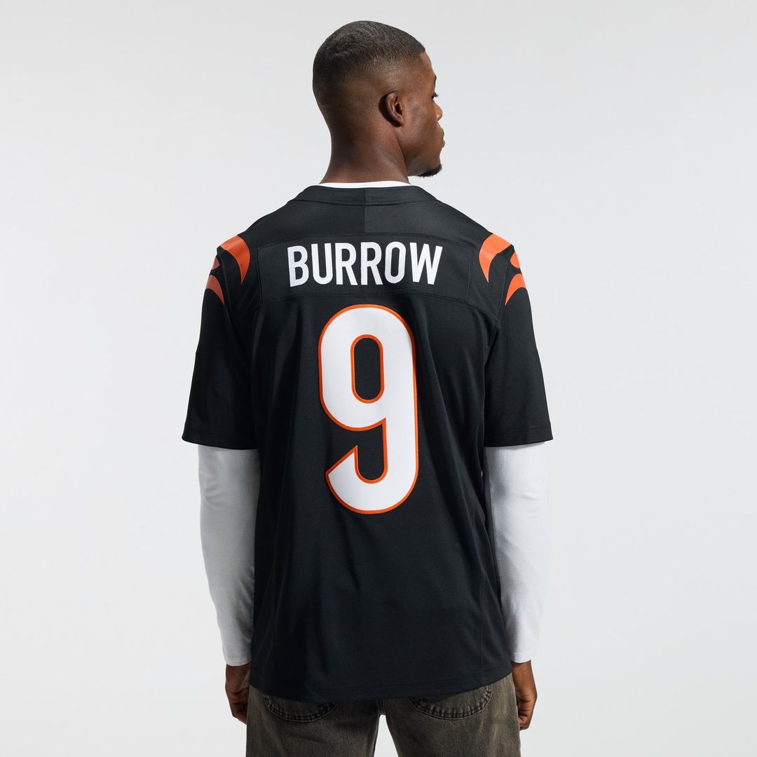 Joe Burrow Cincinnati Bengals Alternate Vapor F.U.S.E. Stitched Limited Jersey - Orange