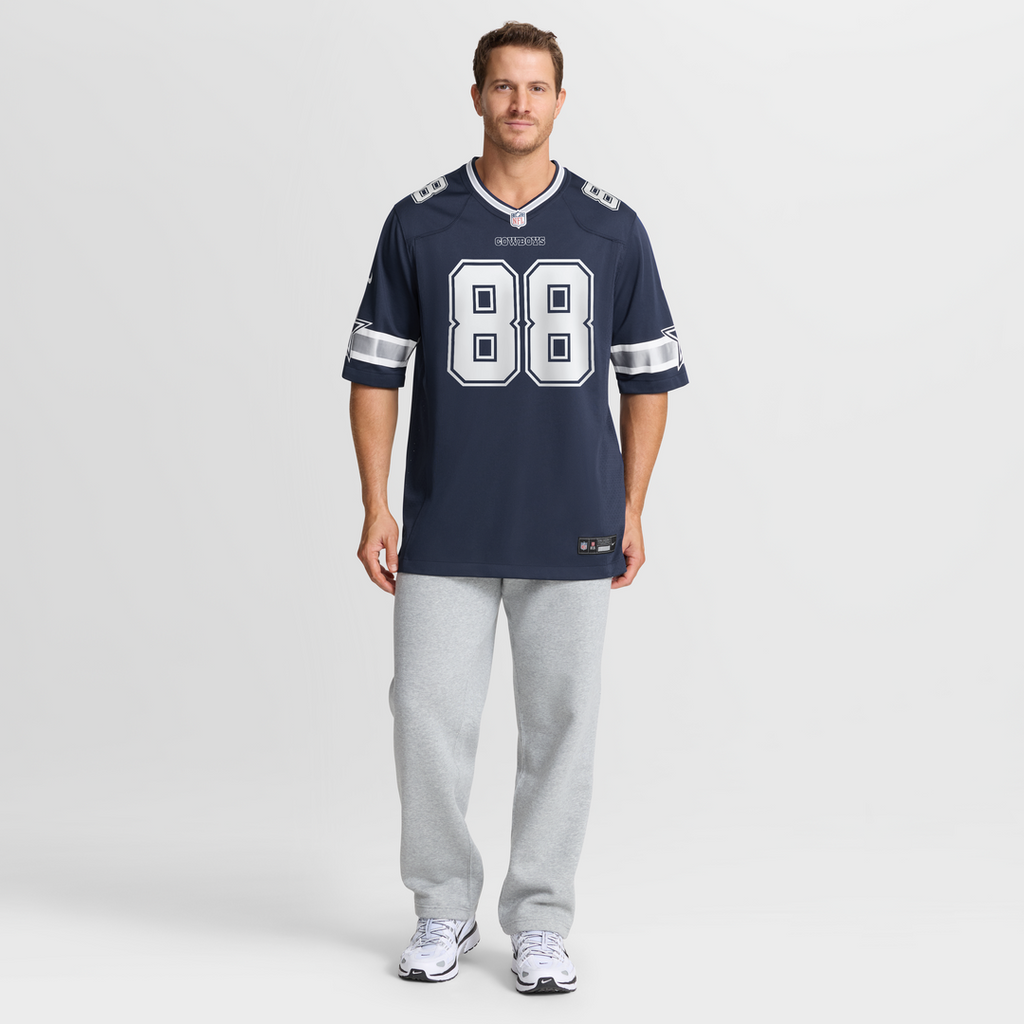 CeeDee Lamb Dallas Cowboys Game Jersey - Navy