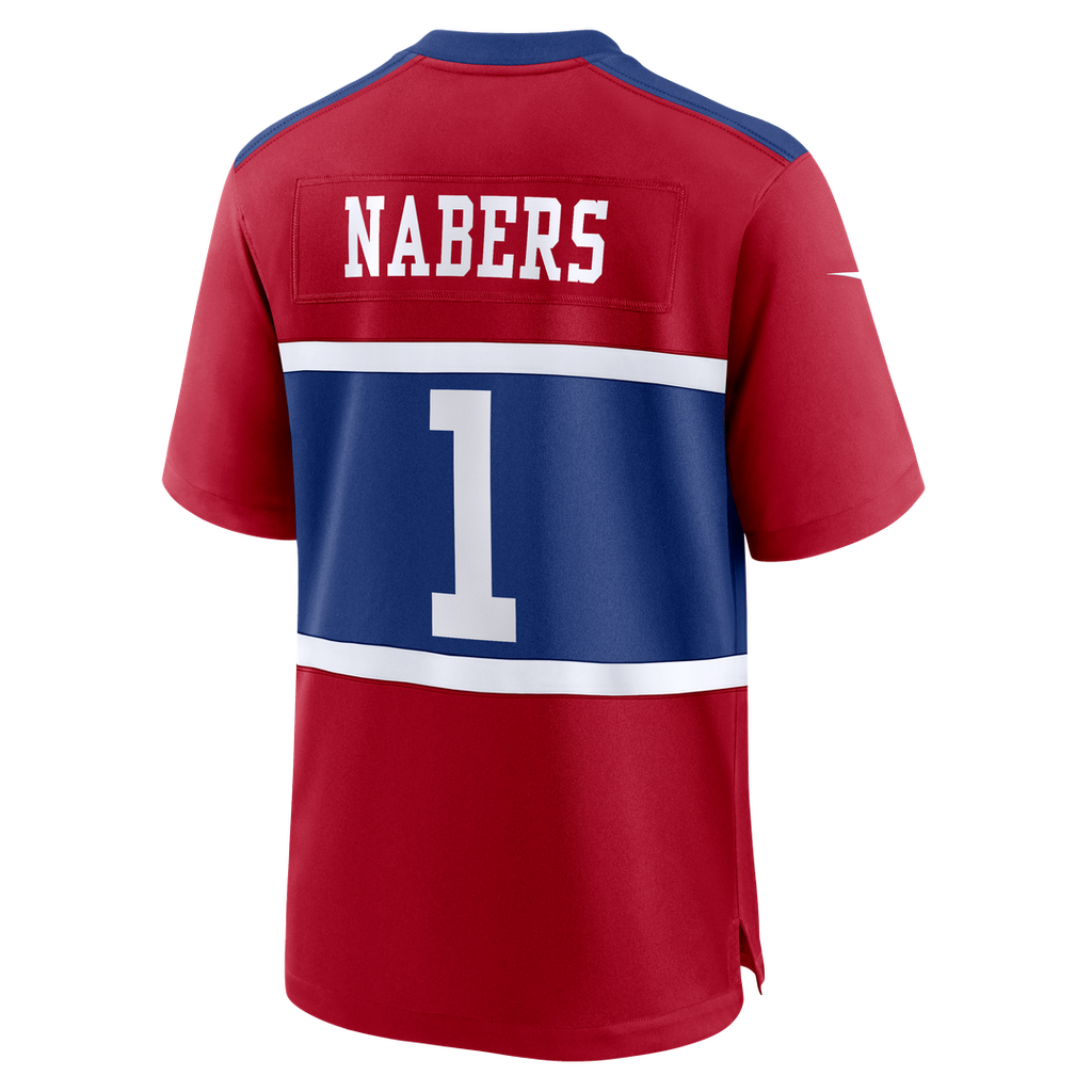 Malik Nabers New York Giants Alternate Game Jersey - Century Red